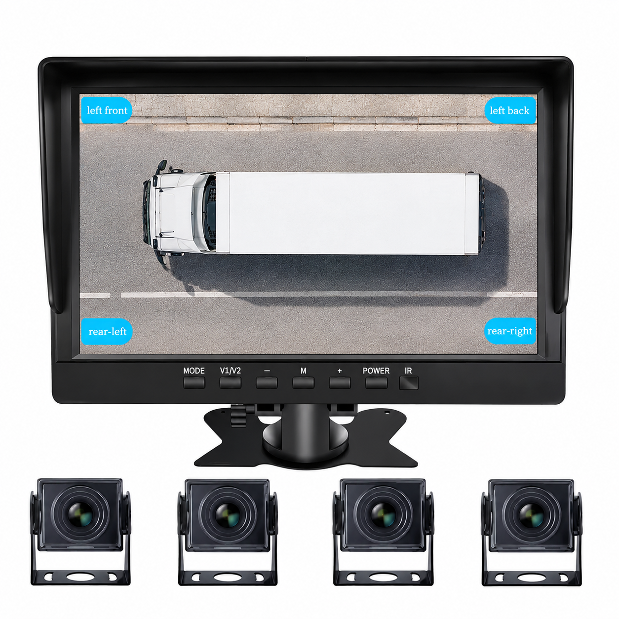 Kit de 4 Cámaras 360º