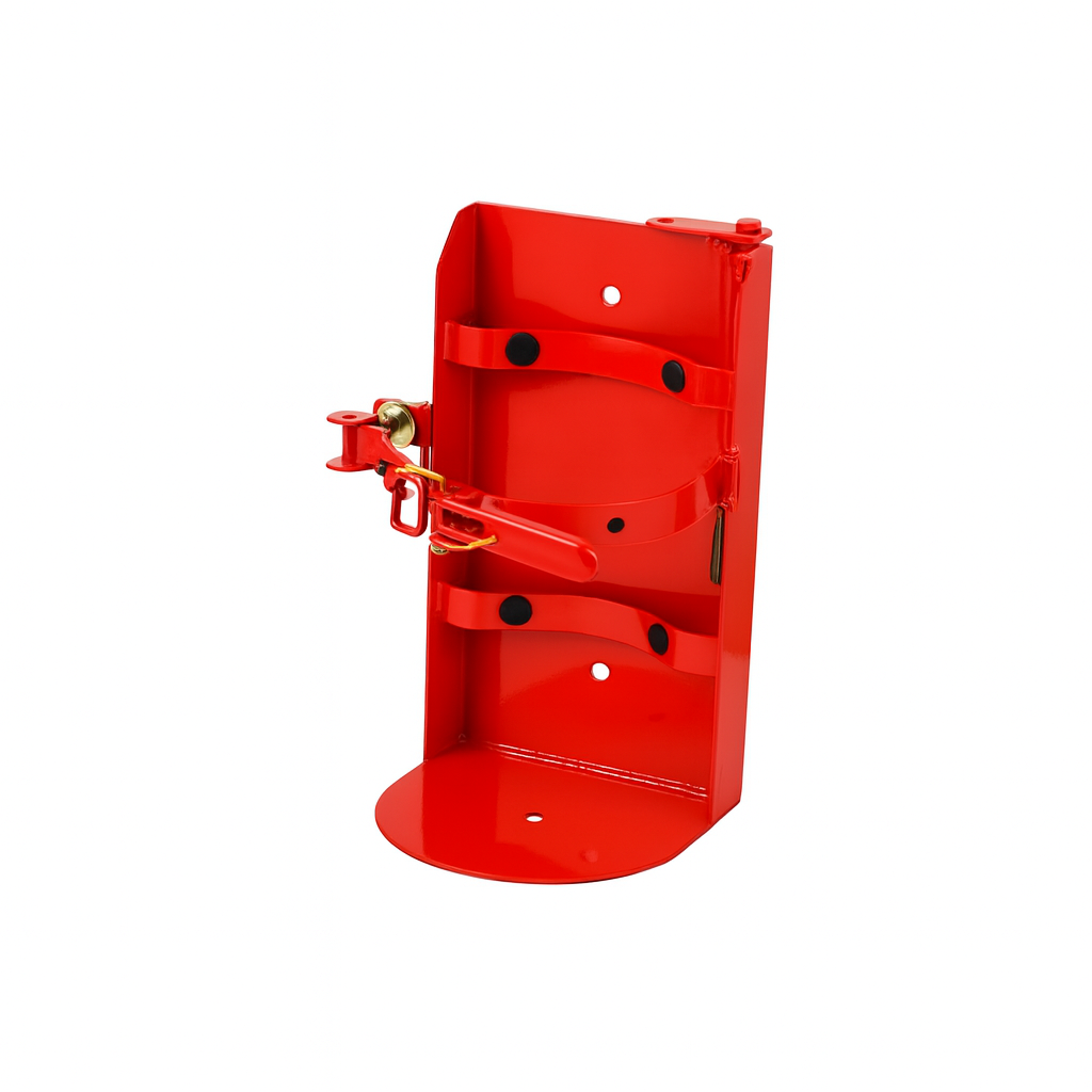 Porta Extintores Reforzados 6 y 10 Kilos Rojo