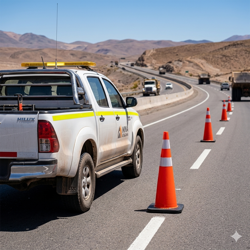 Cono de Seguridad Vial de PVC con Base Negra (Alta Estabilidad y Flexibilidad)