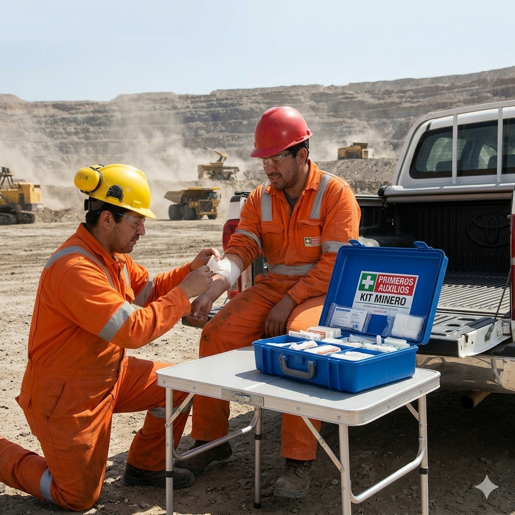 Botiquín de Primeros Auxilios – Estándar Los Bronces (Anglo American)