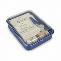 Botiquín de Primeros Auxilios AB10 para 10 Personas – Caja Plástica 20x15cm