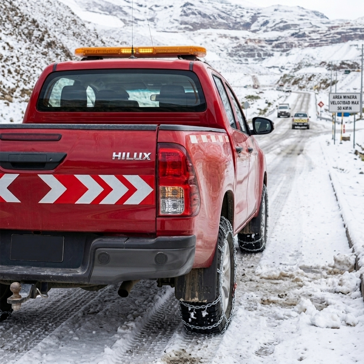 Cadenas para la Nieve Camionetas / Rodado Simple