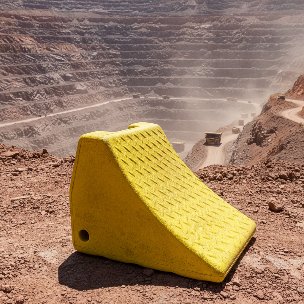 Cuña de Seguridad  Mining Lockers 60-80 Toneladas