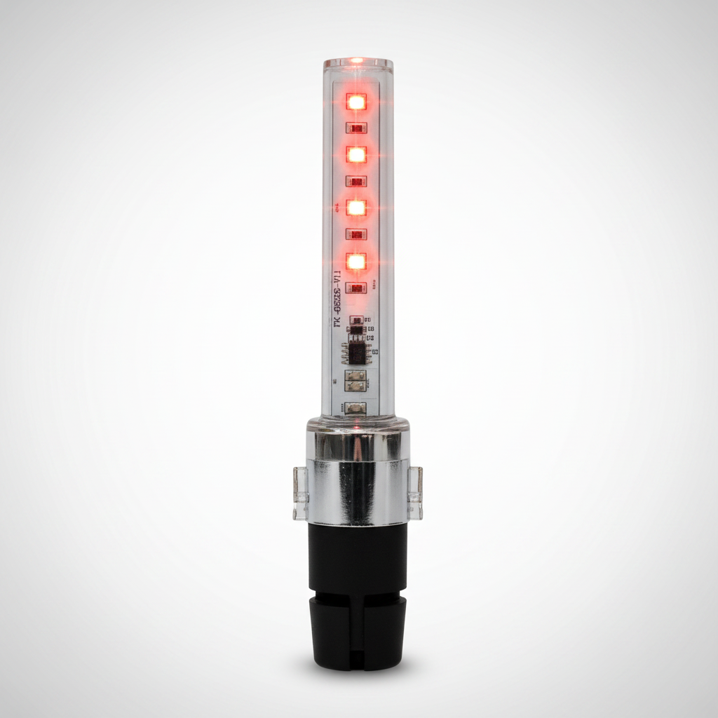Punta de pértiga led Colores Rojo - Verde - Azul